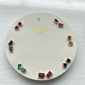 NWT Set of 7 Stud Earrings